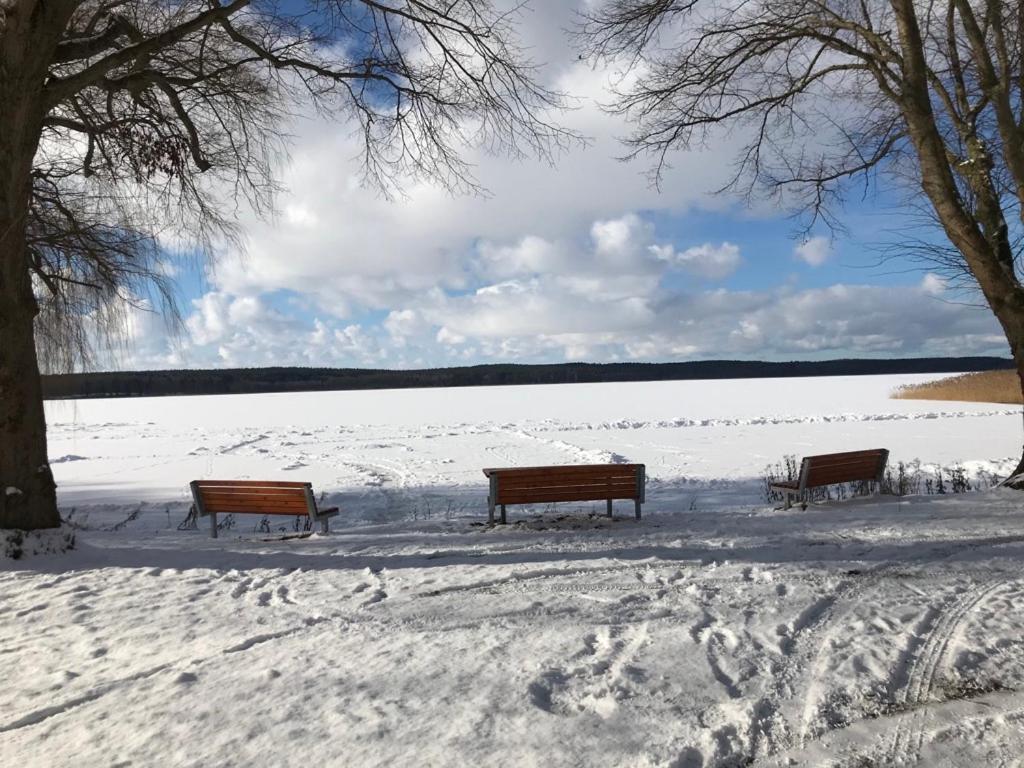 Seeblick Warin Esterno foto